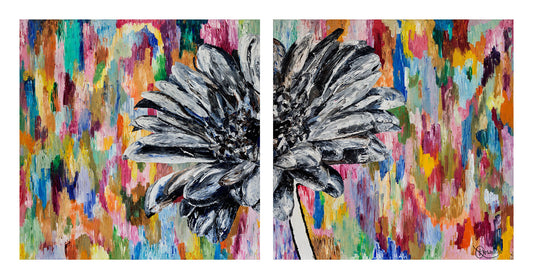 Flower Diptych